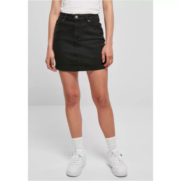  Női szoknya URBAN CLASSICS TB4799 FEKETE MOSOTT 
