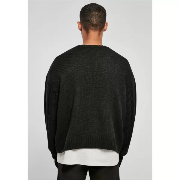  Férfi pulóver URBAN CLASSICS TB5512 FEKETE 