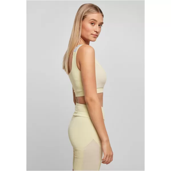  Hölgy melltartó URBAN CLASSICS TB5017 PUHA SÁRGA/LÁGY TENGERI FŰ/ÉRTÉK 