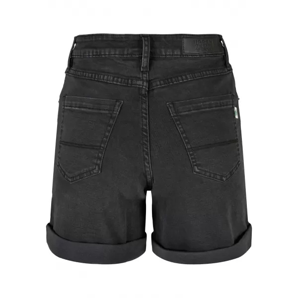  Hölgyek rövidnadrágja URBAN CLASSICS TB4796 FEKETE MOSOTT 