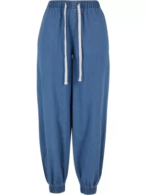 Hölgyek nadrágja URBAN CLASSICS TB6816 SKYBLUE MOSOTT