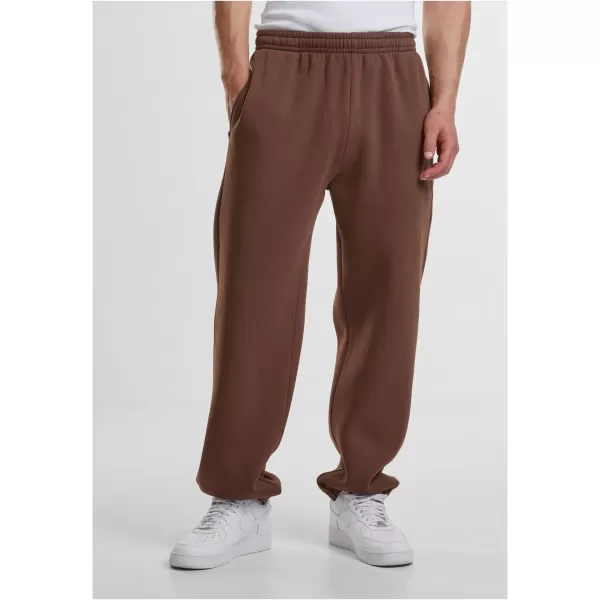  Férfi melegítőnadrág URBAN CLASSICS TB6749 CSOKOLÁDÉBARNA 