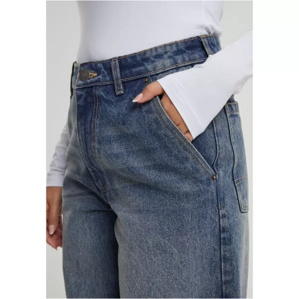 Hölgyek URBAN CLASSICS TB7099 ÚJ SÖTÉTKÉK MOSOTT 