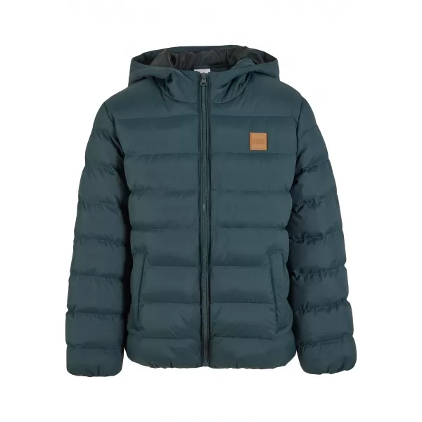  Gyermek dzseki URBAN CLASSICS UCK863 ÜVEG ZÖLD 