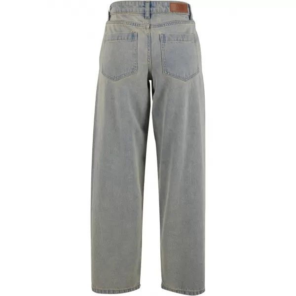  Női farmer URBAN CLASSICS TB7127 ÚJ VILÁGOSKÉK PISZKOS MOSVA 
