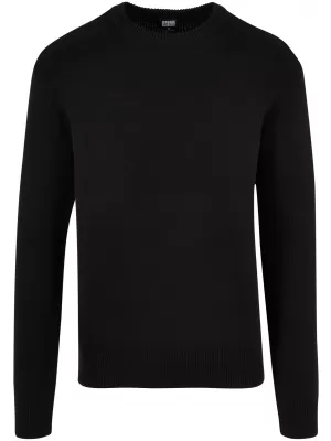 Férfi pulóver URBAN CLASSICS TB6336 FEKETE