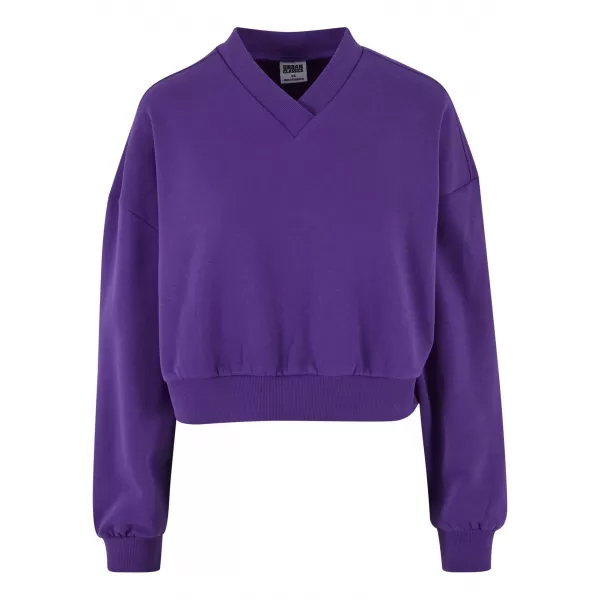  Női pulóver URBAN CLASSICS TB6090 IGAZI IBOLYA 