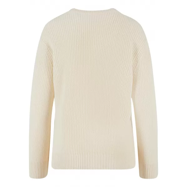  Női pulóver URBAN CLASSICS TB7116 FEHÉR/HOMOK 
