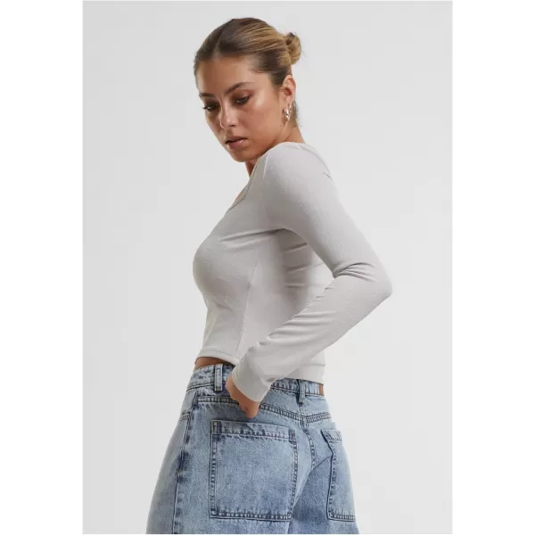  Női póló URBAN CLASSICS TB6996 FEHÉR/HOMOK 