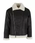 Kabát URBAN CLASSICS TB7048 FEKETE/FEHÉR HOMOK
