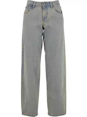 Női farmer URBAN CLASSICS TB7127 ÚJ VILÁGOSKÉK PISZKOS MOSVA