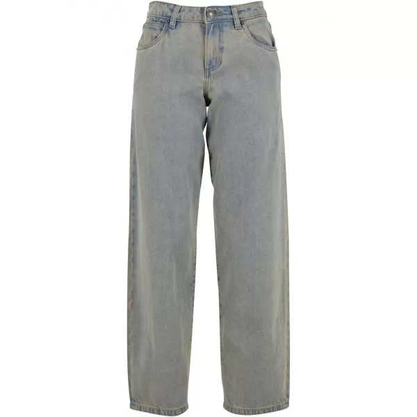  Női farmer URBAN CLASSICS TB7127 ÚJ VILÁGOSKÉK PISZKOS MOSVA 
