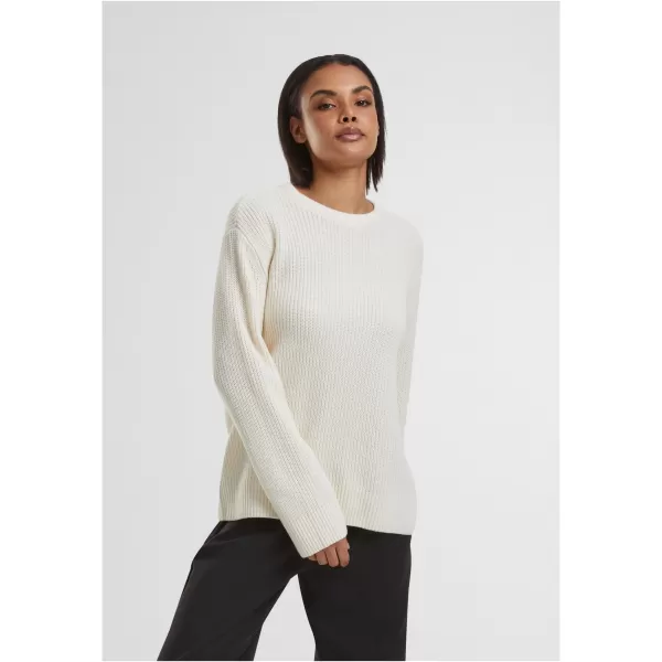  Női pulóver URBAN CLASSICS TB7116 FEHÉR/HOMOK 