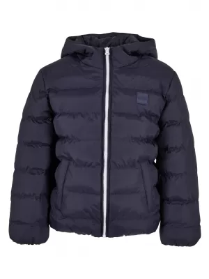 Gyermek dzseki URBAN CLASSICS UCK863 SÖTÉTKÉK/FEHÉR/TENGERÉSZET