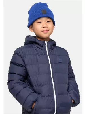 Gyermek dzseki URBAN CLASSICS UCK863 SÖTÉTKÉK/FEHÉR/TENGERÉSZET