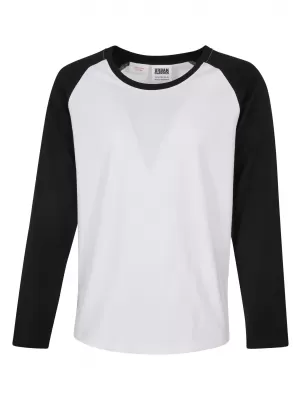 Gyermek póló URBAN CLASSICS UCK4539 FEHÉR/FEKETE