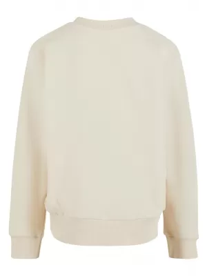 Gyermek pulóver URBAN CLASSICS UCK6663 FEHÉR/HOMOK