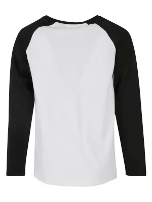 Gyermek póló URBAN CLASSICS UCK4539 FEHÉR/FEKETE