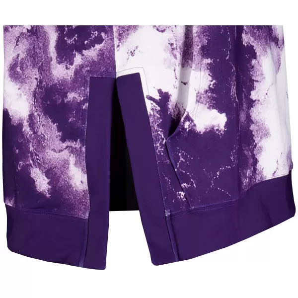  Női funkcionális pulóver prémium ALTISPORT VOJ/ALW066MI03 FEHÉR -VIOLET 