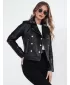 Női kabát DSTREET TY4178 FEKETE