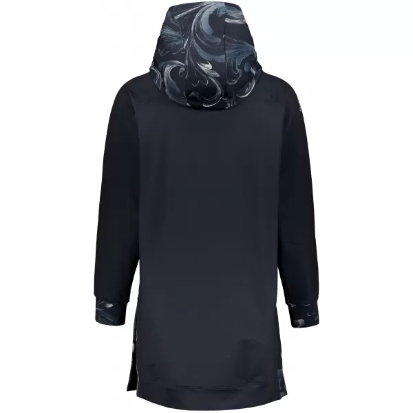  Női funkcionális pulóver prémium ALTISPORT VOJ/ALW065MI03 FEKETE -GRAY 
