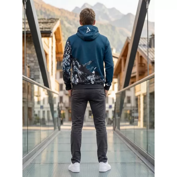  Férfi pulóver a zip prémiumon ALTISPORT VOJ/ALM059MI02 HADITENGERÉSZET 