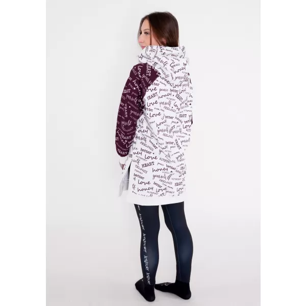  Női funkcionális pulóver prémium ALTISPORT VOJ/ALW067MI03 BURGUNDIA 