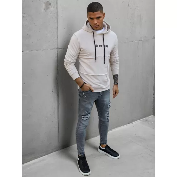  Férfi pulóver DSTREET BX5477 KARAMELLA 