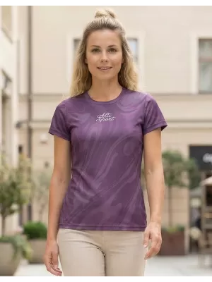 Női funkcionális T -piró prémium ALTISPORT VOJ/ALW072TR01 LILA