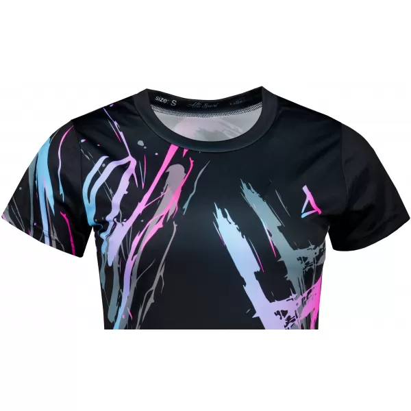  Női funkcionális T -piró prémium ALTISPORT VOJ/ALW074TR01 FEKETE -PINK 