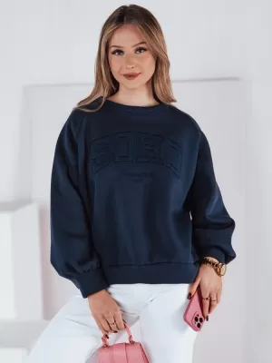Női pulóver DSTREET BY1350 SÖTÉTKÉK
