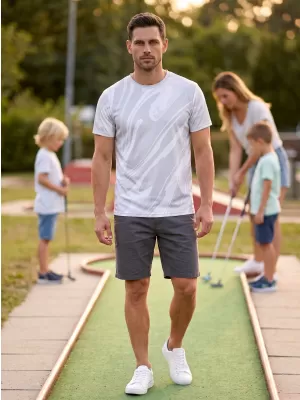 Férfi funkcionális T -piró prémium ALTISPORT VOJ/ALM072TR01 SZÜRKE
