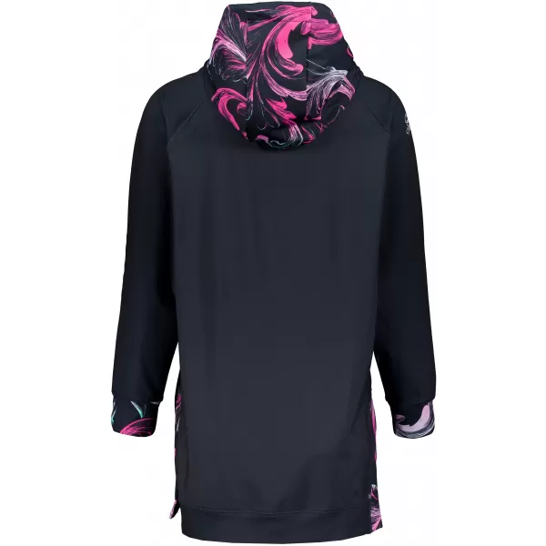 Női funkcionális pulóver prémium ALTISPORT VOJ/ALW065MI03 FEKETE -PINK 