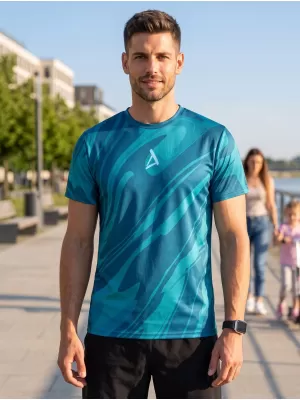 Férfi funkcionális T -piró prémium ALTISPORT VOJ/ALM072TR01 KEROZIN