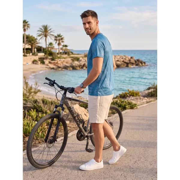  Férfi funkcionális T -piró prémium ALTISPORT VOJ/ALM072TR01 ÉJFÉLI KÉK 