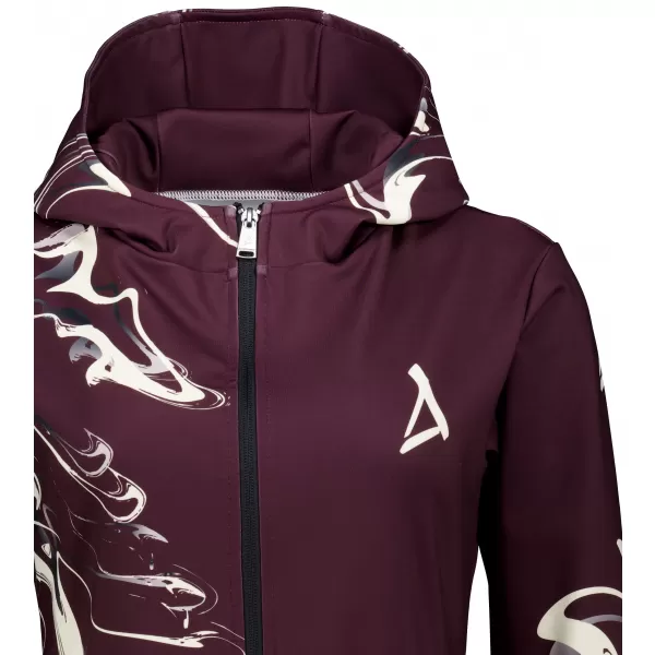  Női pulóver a zip prémiumon ALTISPORT VOJ/ALW064MI02 ÉRC 