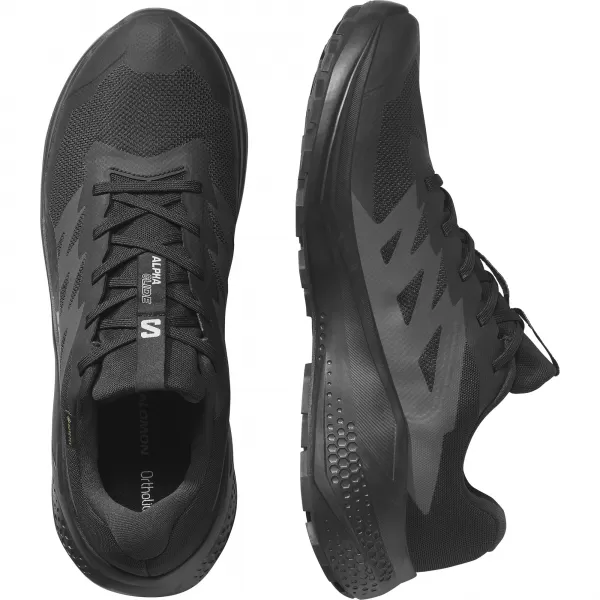  Férfi cipők SALOMON ALPHAGLIDE GTX L47802100 FEKETE/ASZFALT/FEKETE 