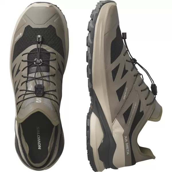  Férfi cipők SALOMON XA META GTX MIF L47887000 FEKETE/OXFORD BARNA/SÓLYOM 