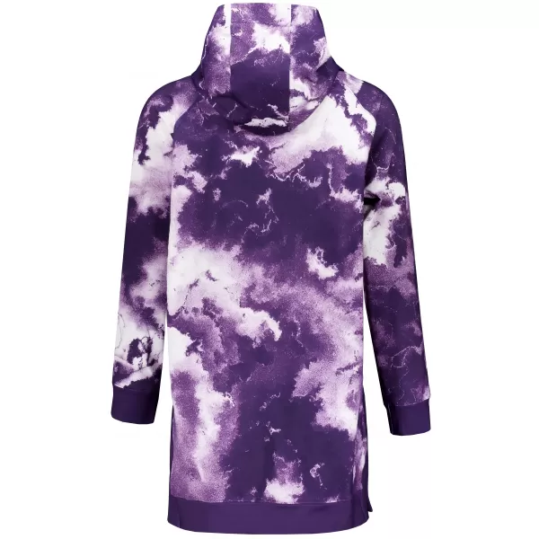  Női funkcionális pulóver prémium ALTISPORT VOJ/ALW066MI03 FEHÉR -VIOLET 
