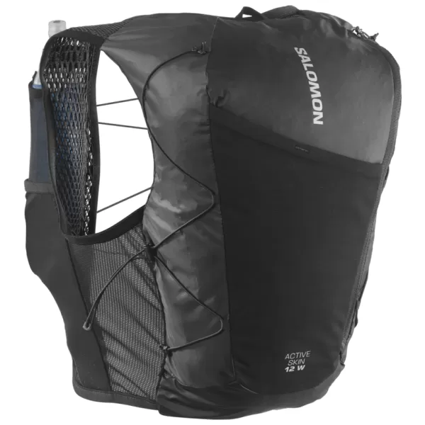  Női hátizsák SALOMON ACTIVE SKIN 12 WOMEN SET LC2178600 FEKETE/FÉM 