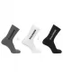 Zokni SALOMON EVERYDAY CREW 3-PACK LC2086200 FEKETE/FEHÉR/MÉZSZÜRKE MELANZS