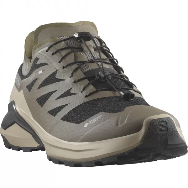  Férfi cipők SALOMON XA META GTX MIF L47887000 FEKETE/OXFORD BARNA/SÓLYOM 