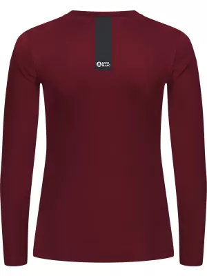 Női funkcionális ing NORDBLANC SUCCESS NBSLF8030 BURGUNDIA