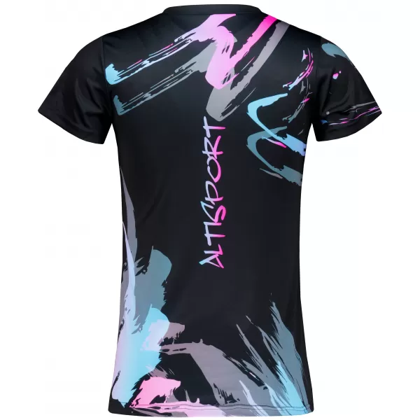  Női funkcionális T -piró prémium ALTISPORT VOJ/ALW074TR01 FEKETE -PINK 
