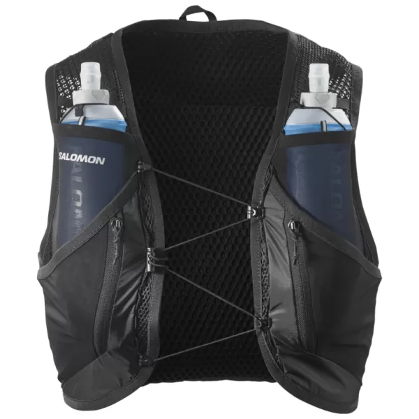  Férfi hátizsák SALOMON ACTIVE SKIN 12 SET LC2177400 FEKETE/FÉM 