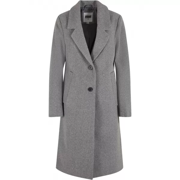  Kabát URBAN CLASSICS TB7075 SÖTÉTSZÜRKE MELANGE 