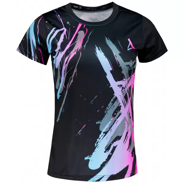  Női funkcionális T -piró prémium ALTISPORT VOJ/ALW074TR01 FEKETE -PINK 