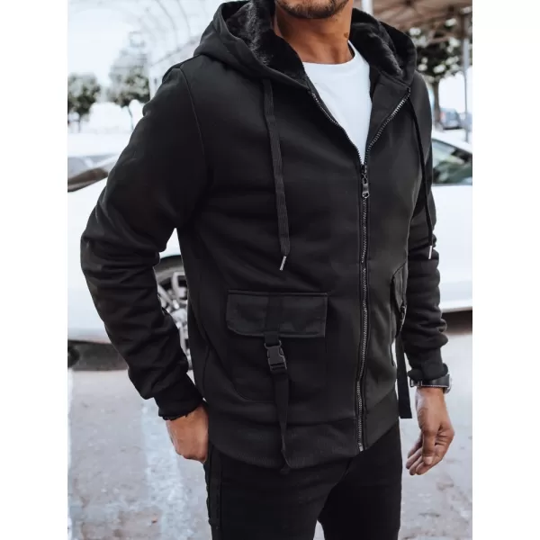  Férfi pulóver DSTREET BX5623 FEKETE 