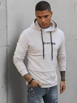 Férfi pulóver DSTREET BX5477 KARAMELLA