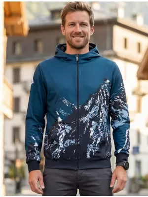 Férfi pulóver a zip prémiumon ALTISPORT VOJ/ALM059MI02 HADITENGERÉSZET
